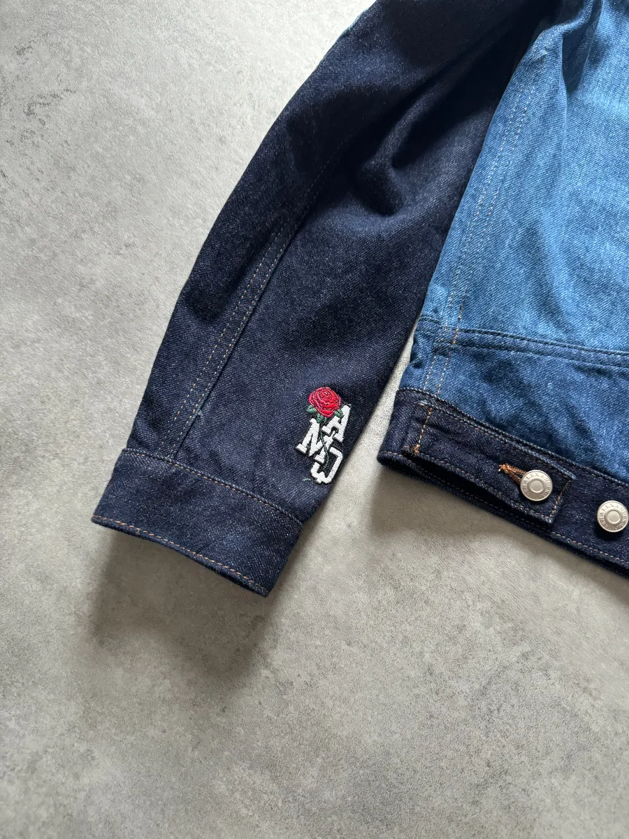 AW2017 Alexander McQueen Blue Juxtaposition Denim Jacket - Image 5