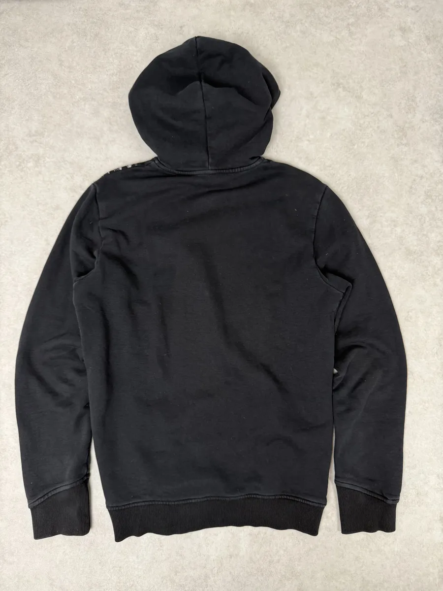 AW2017 Cavalli Black Bird Zip Hoodie - Image 5