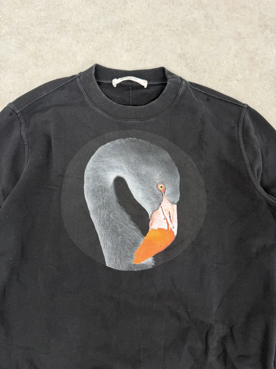 AW2017 Givenchy Black Duck Crewneck Sweater by Riccardo Tisci - Image 10