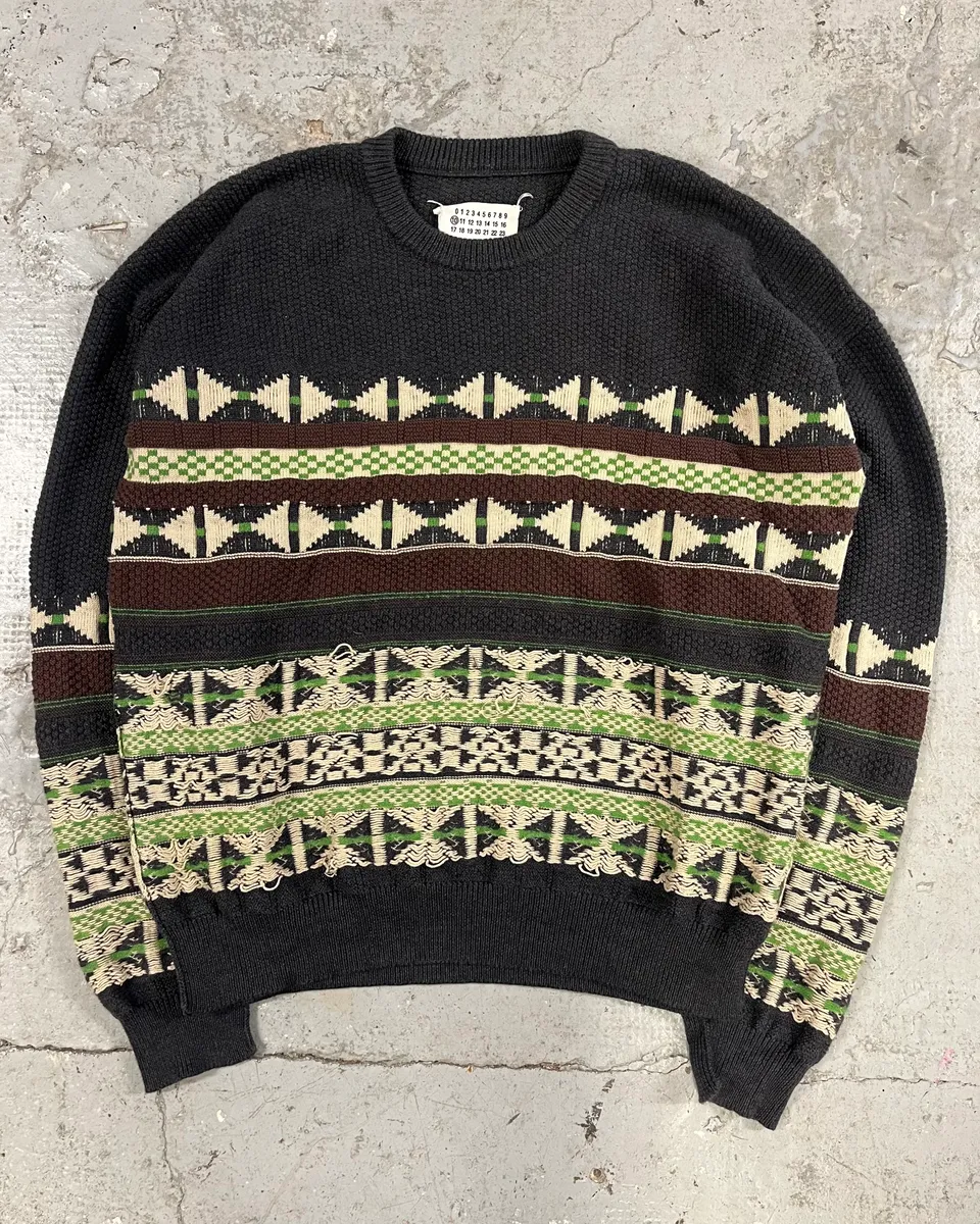 AW2017 Maison Margiela Oversized Contemporary Knit