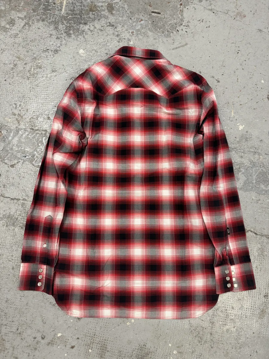 AW2017 Marc Jacobs Red Checkered Western Shirt - Image 2
