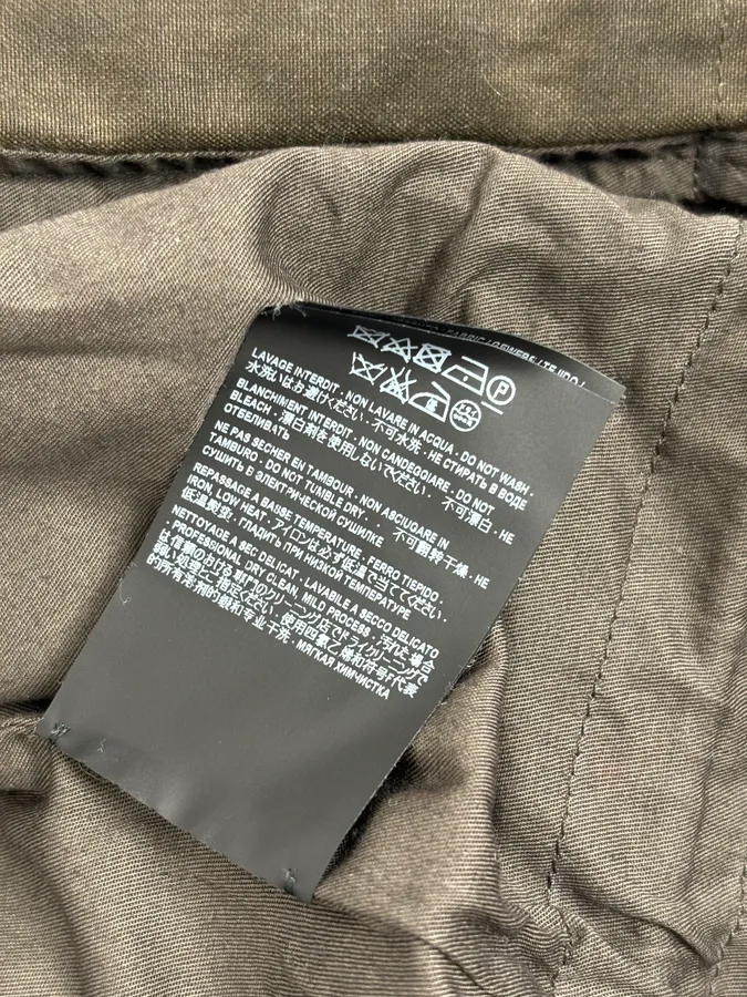 AW2017 Saint Laurent Khaki Cargo Parka Jacket - Image 13