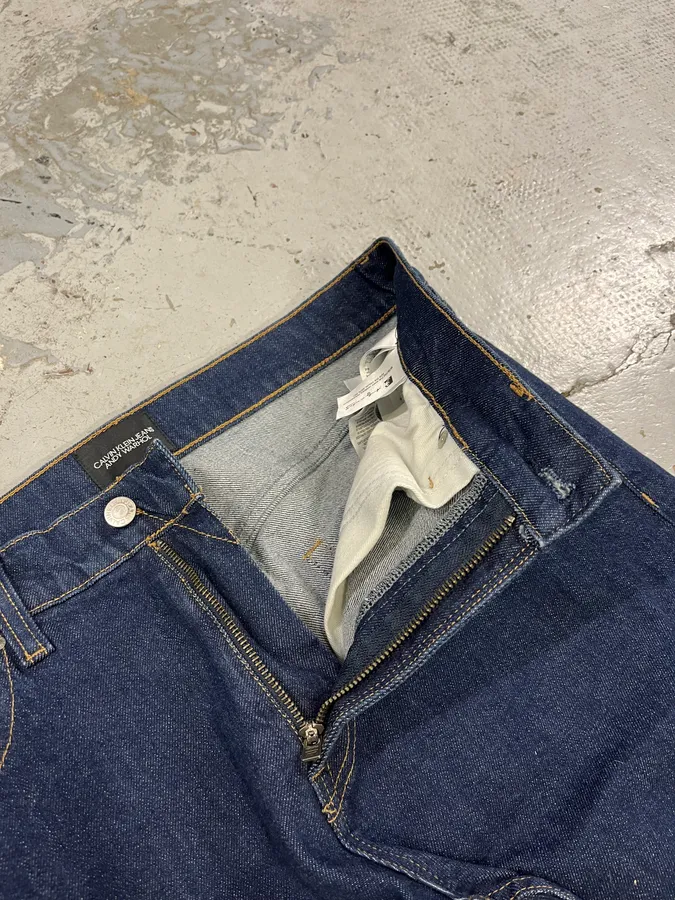 AW2018 Calvin Klein Andy Warhol Brut Denim Jeans by Raf Simons - Image 10
