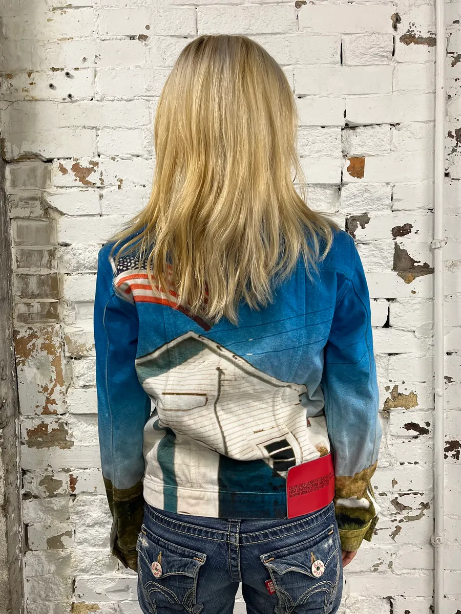 AW2018 Calvin Klein by Raf Simons US Campaign Trucker Jacket - Image 3