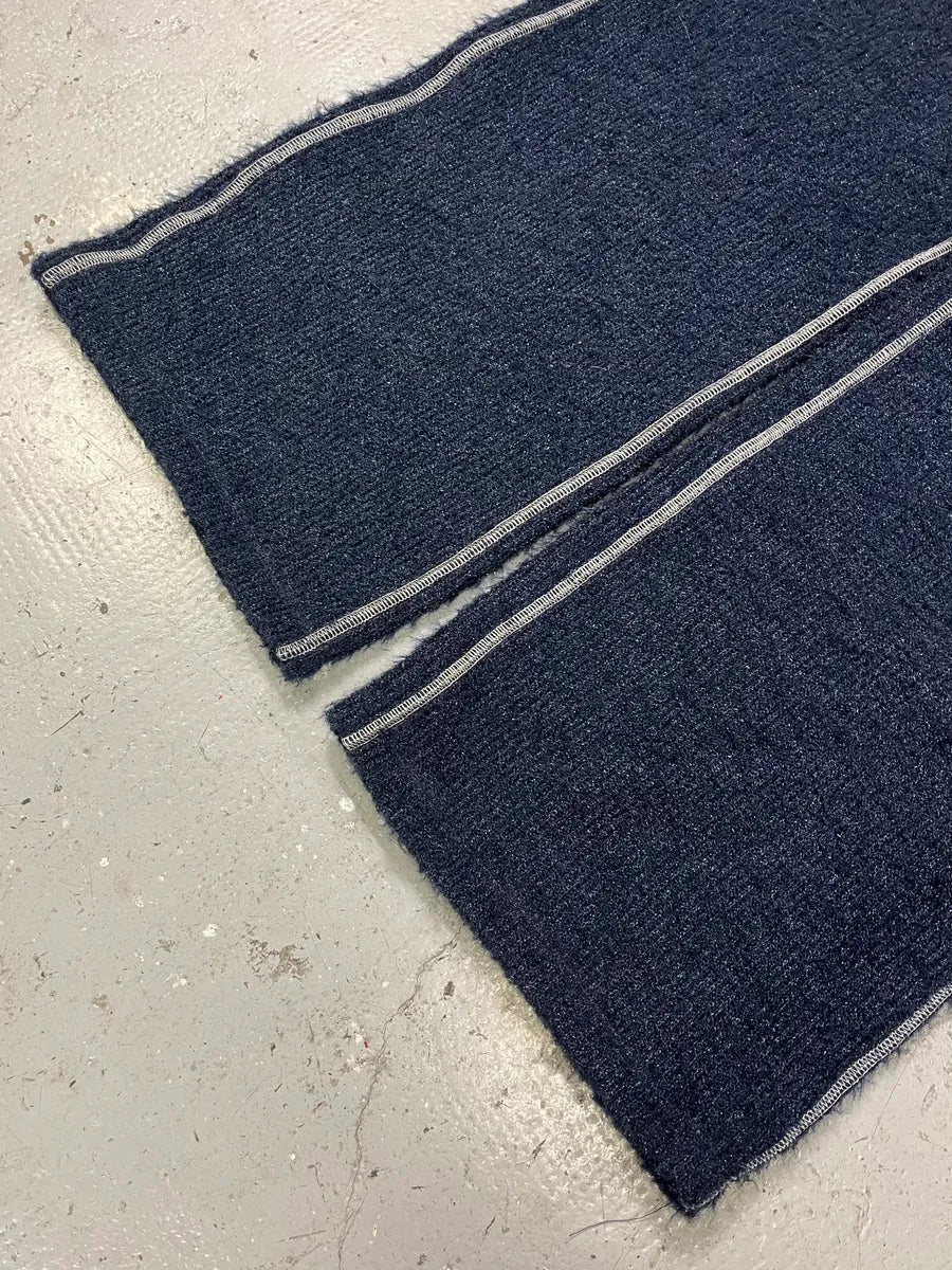 AW2018 Maison Margiela Navy Cozy Pants - Image 7