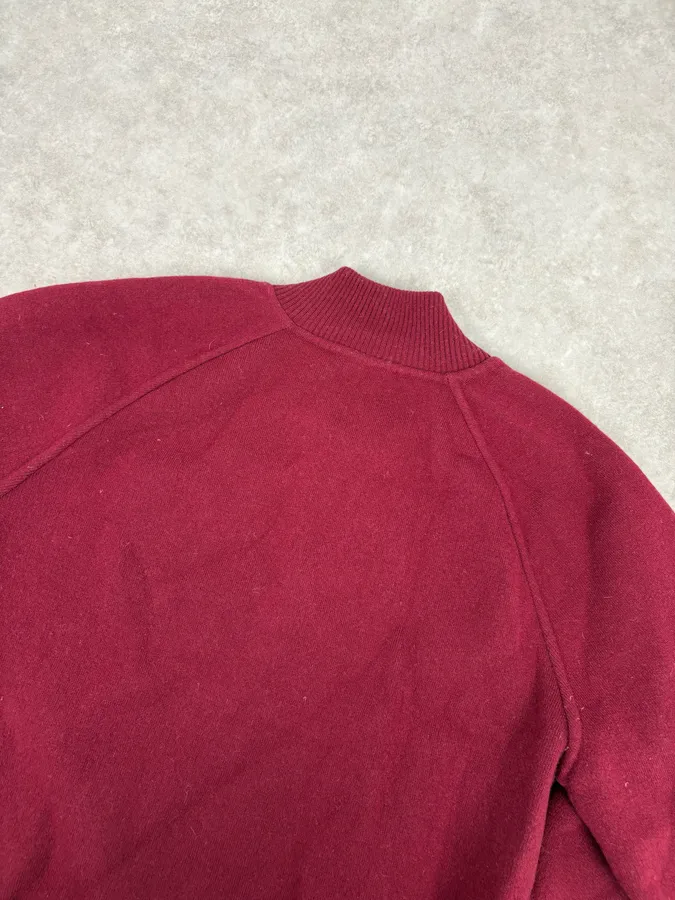 AW2018 Prada Red Cashmere Zip-up Sweater - Image 7