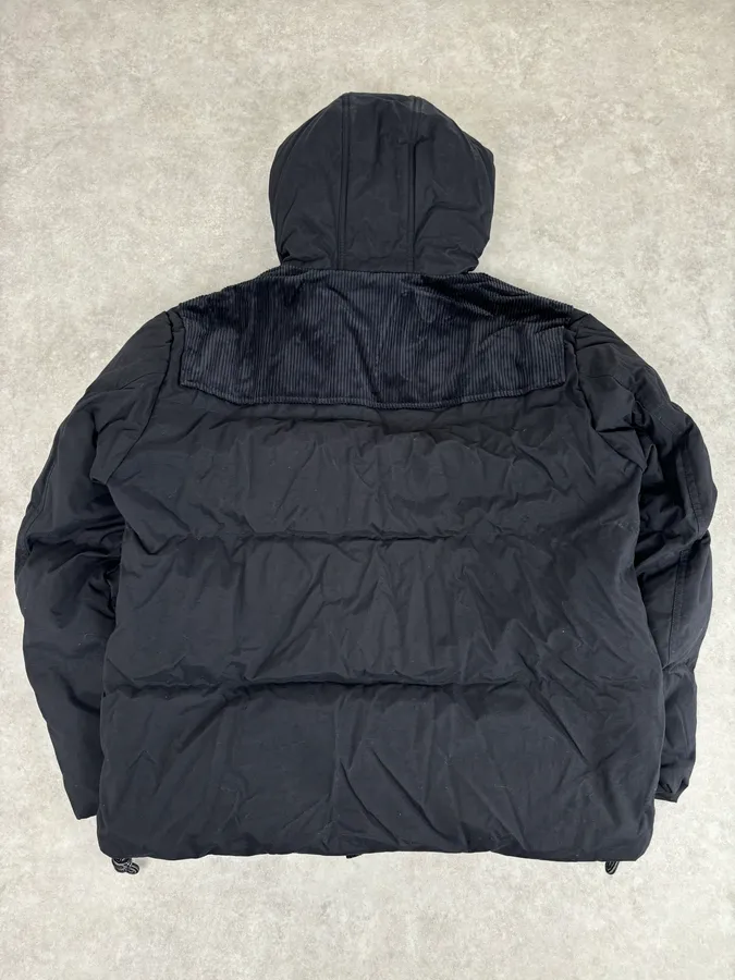 AW2019 Acne Studios Black Hybrid Premium Puffer Bomber Jacket - Image 5