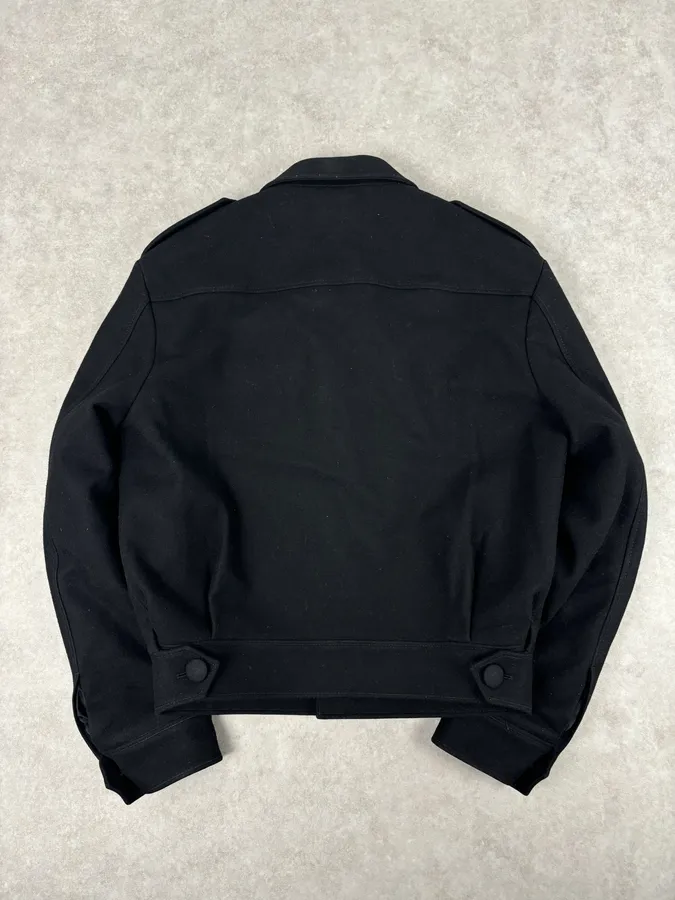 AW2019 Prada Black Wool Multi-Pocket Blazer Jacket - Image 6