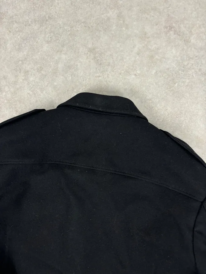 AW2019 Prada Black Wool Multi-Pocket Blazer Jacket - Image 7