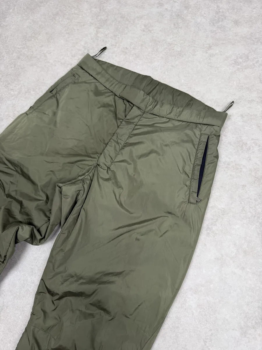 AW2019 Prada Linea Rossa Tactical Nylon Green Pants - Image 7