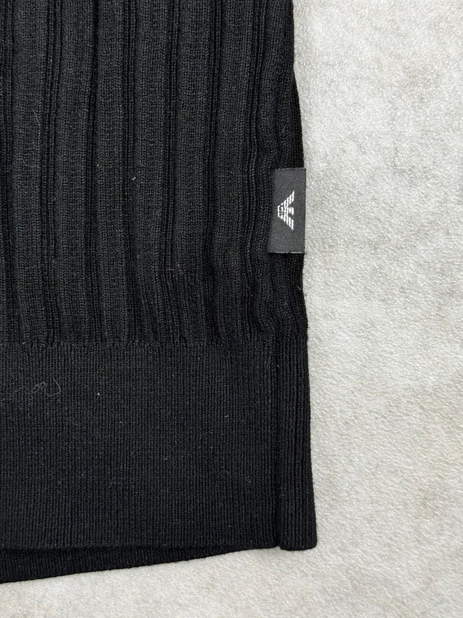 AW2020 Emporio Armani Black Light Sweater - Image 7