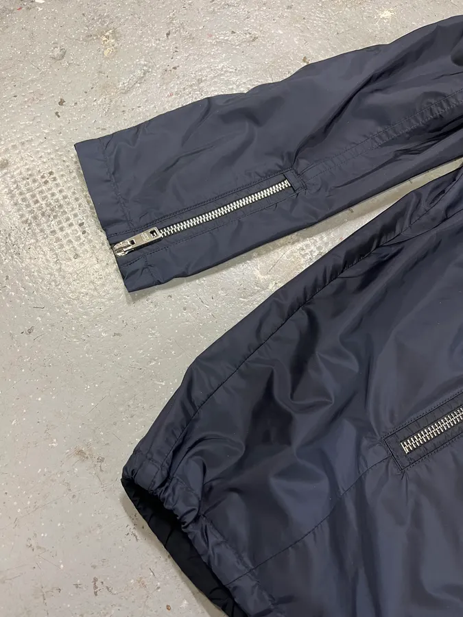 AW2020 Prada Navy Kway Light Jacket - Image 8