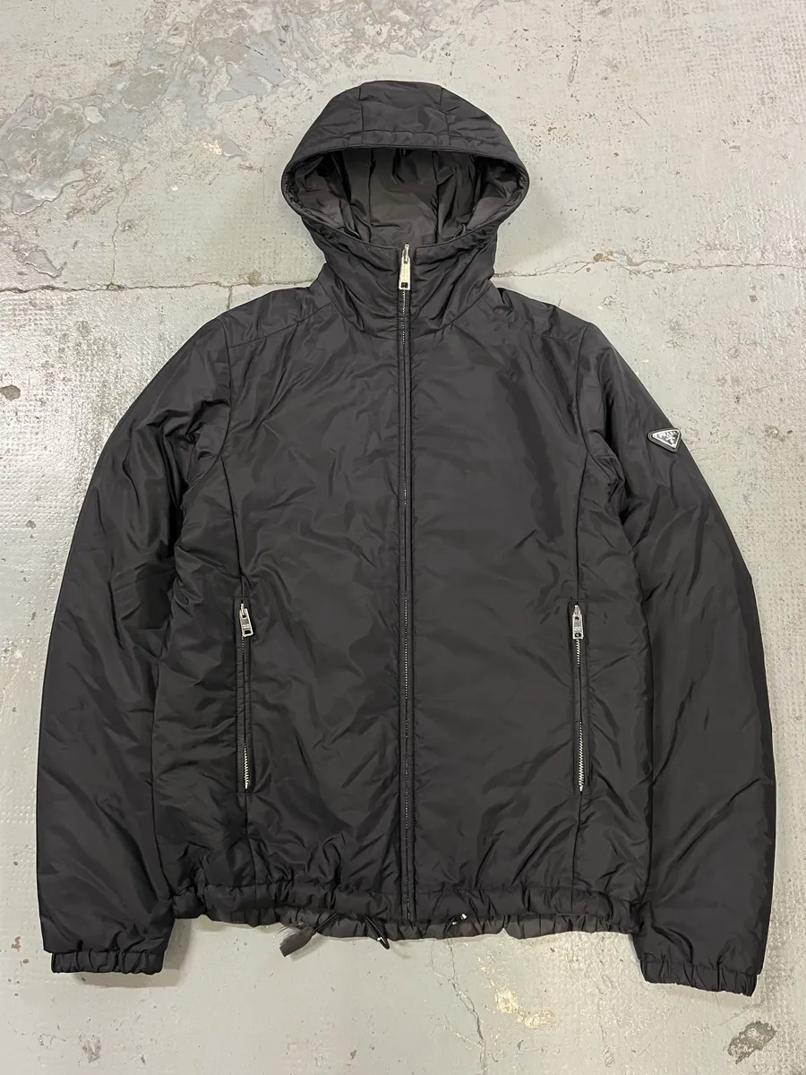 AW2020 Prada Reversible Black Nylon Jacket - Image 6