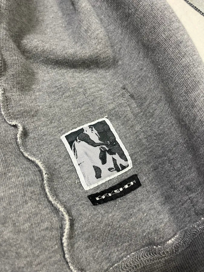 AW2020 Rick Owens Grey Zip-Up Sweater - Image 10