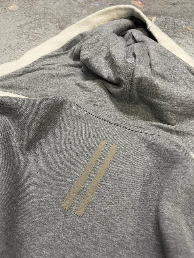AW2020 Rick Owens Grey Zip-Up Sweater - Image 7