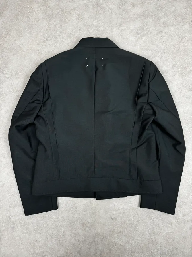 AW2021 Maison Margiela Black Suit Blazer Jacket - Image 4