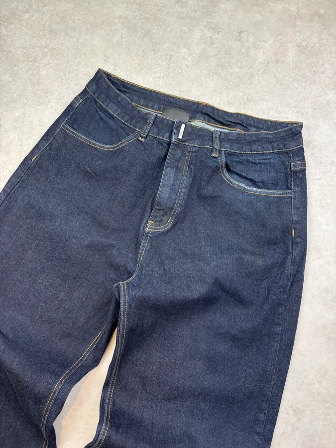 AW2022 Givenchy Raw Brut Denim Jeans - Image 5