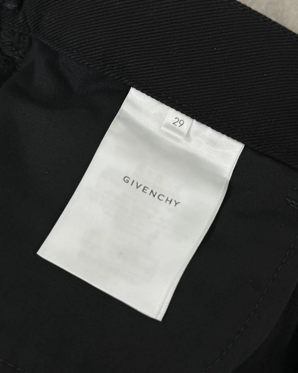 AW2023 Givenchy Black Cargo Pants by Matthew Williams - Image 11