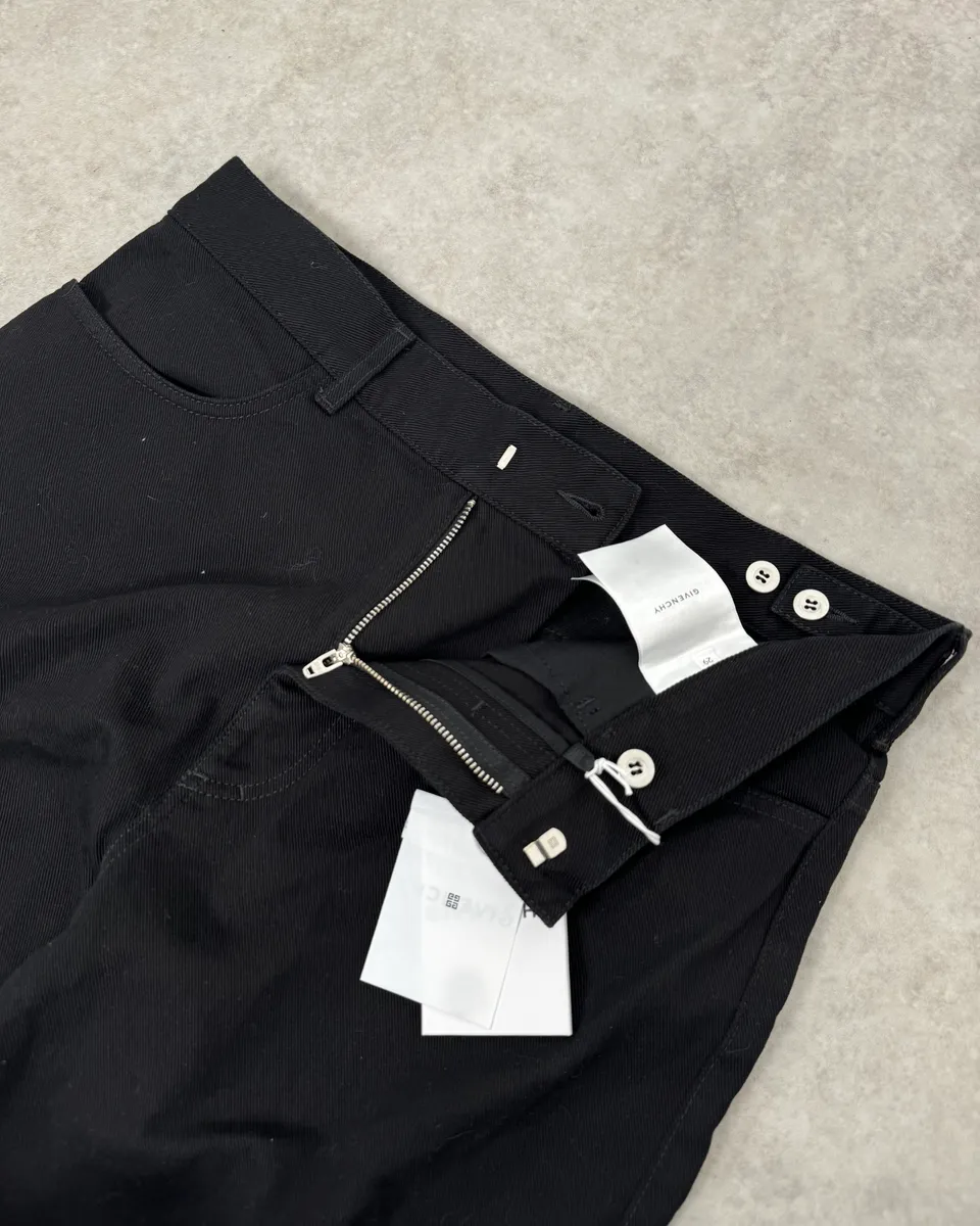 AW2023 Givenchy Black Cargo Pants by Matthew Williams - Image 8