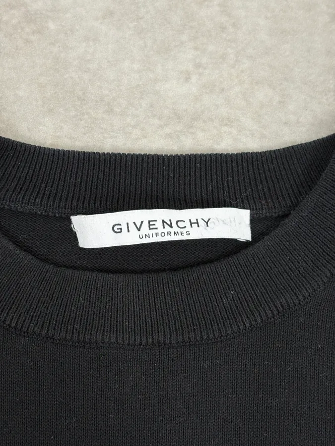 AW2023 Givenchy Black Guilded Buttons Sweater - Image 8