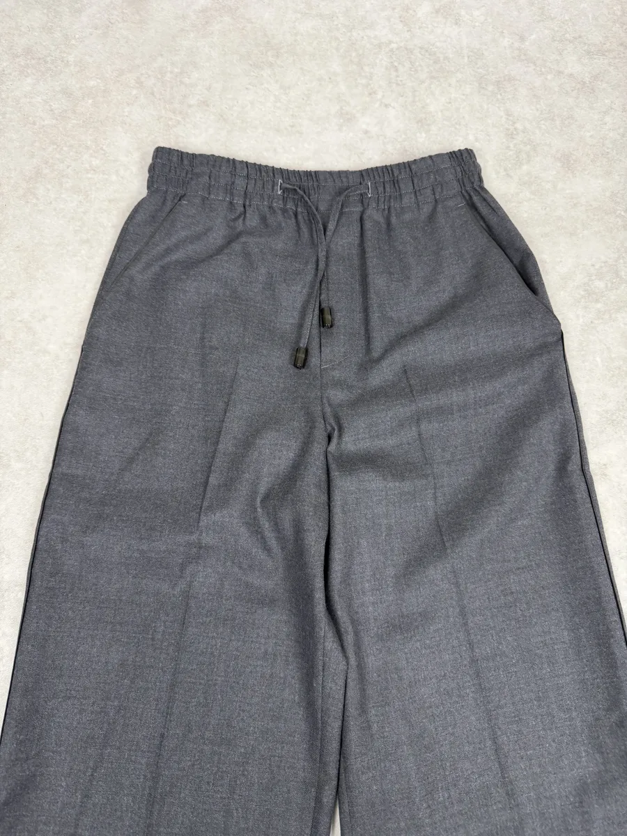 AW2023 Maison Margiela Grey Tailored Pants - Image 5
