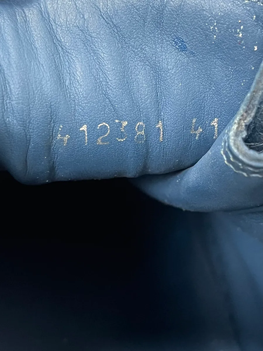 Balenciaga Arena Blue High Leather Sneakers - Image 9