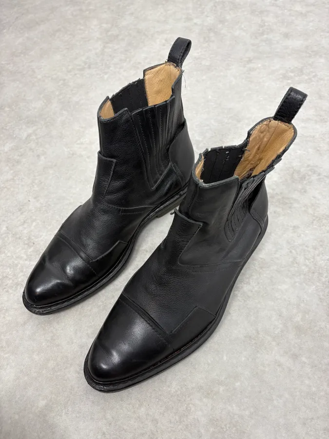 Balenciaga Avant-Garde Black Contemporary Boots - Image 3