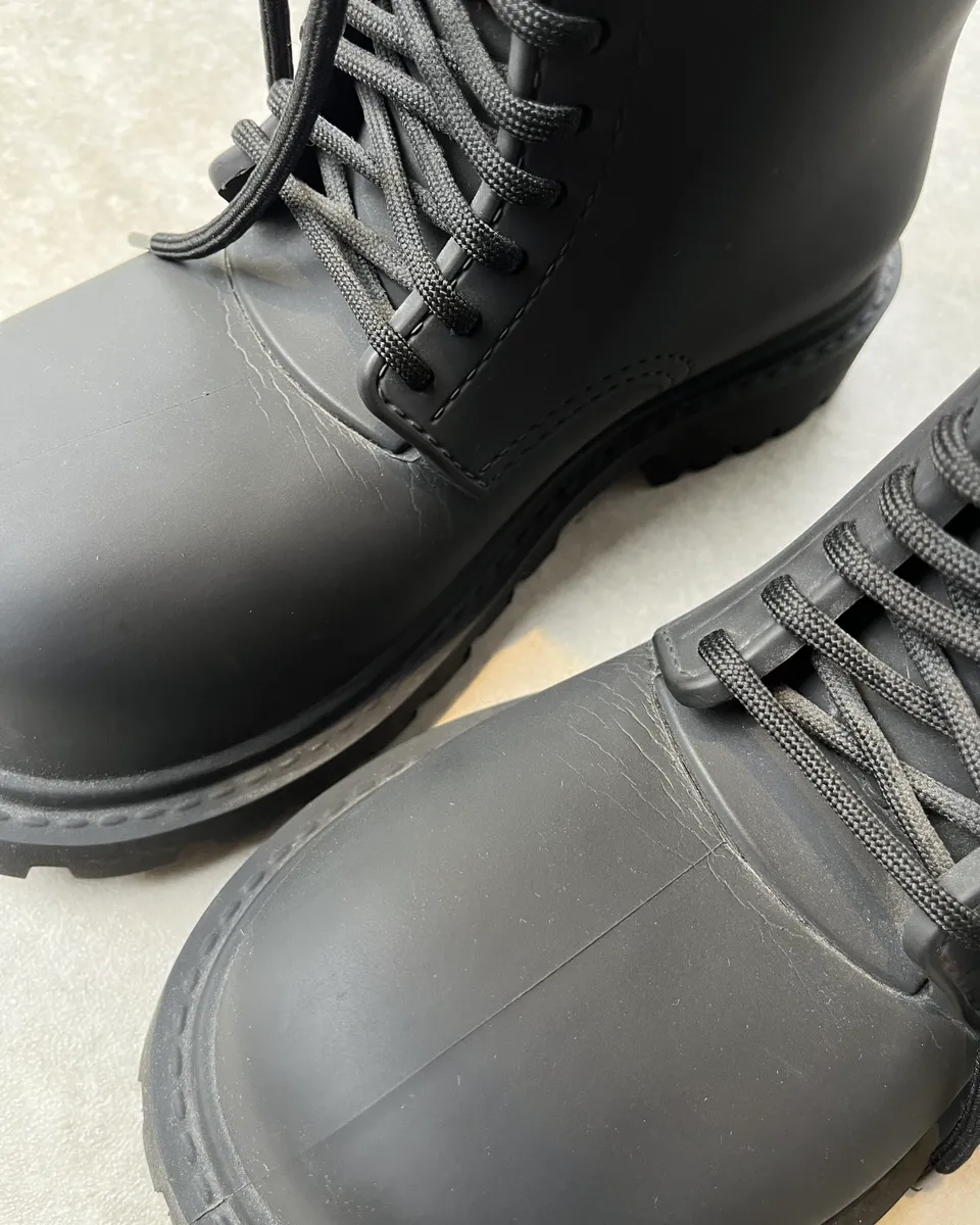 Balenciaga Black Astro Steroid Boots - Image 10