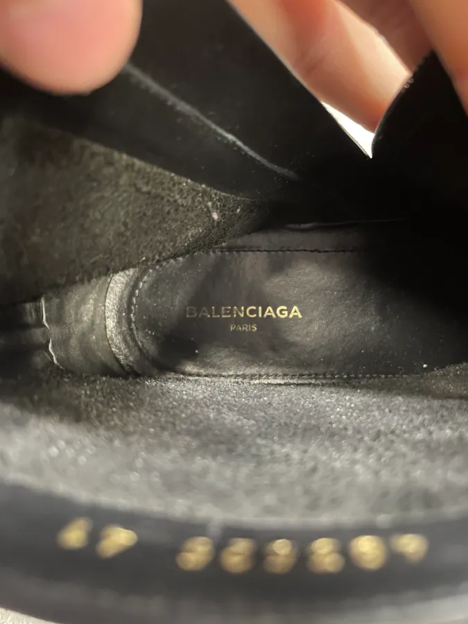 Balenciaga Black Leather Premium Boots - Image 10