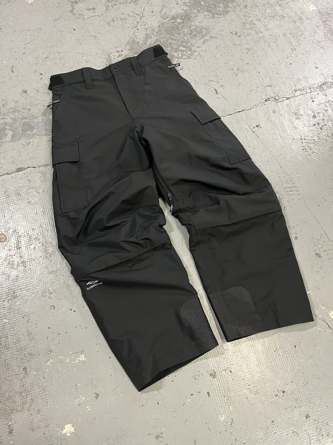 Balenciaga Cargo Ski Sports Icon Black Pants - Image 5