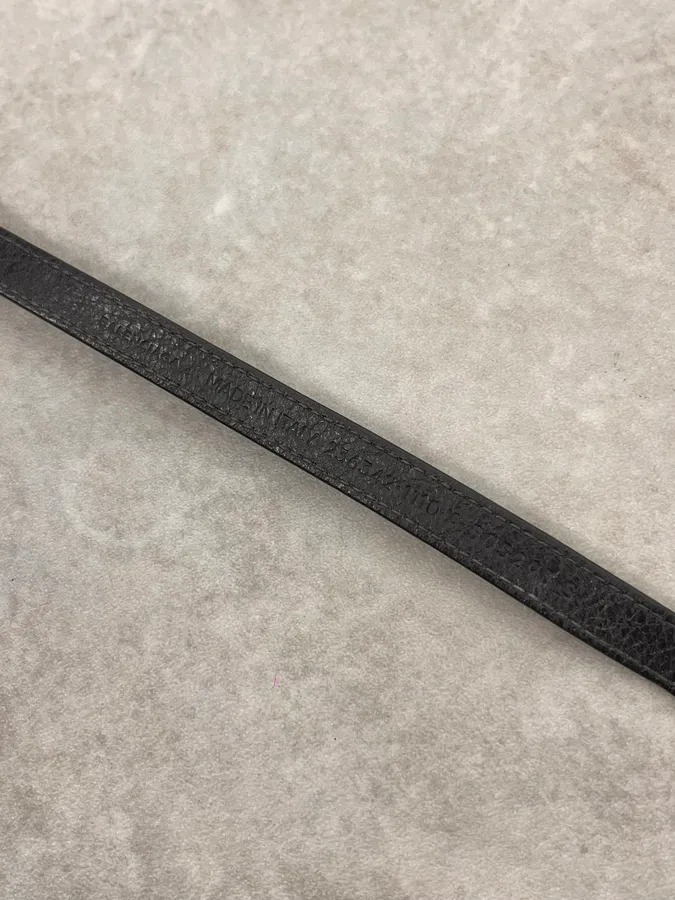 Balenciaga City Black Studded Leather Bracelet - Image 8