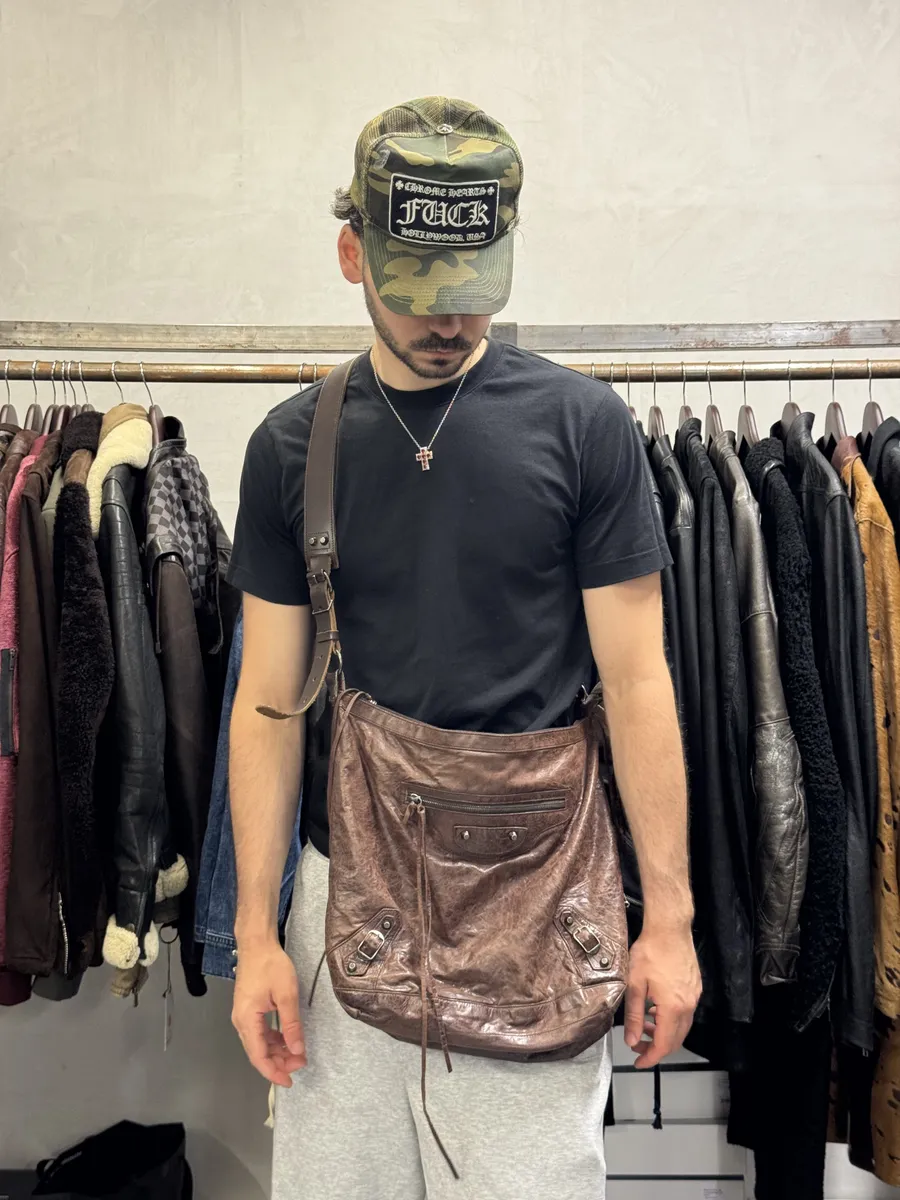 Balenciaga City Brown Leather Shoulder Bag - Image 5
