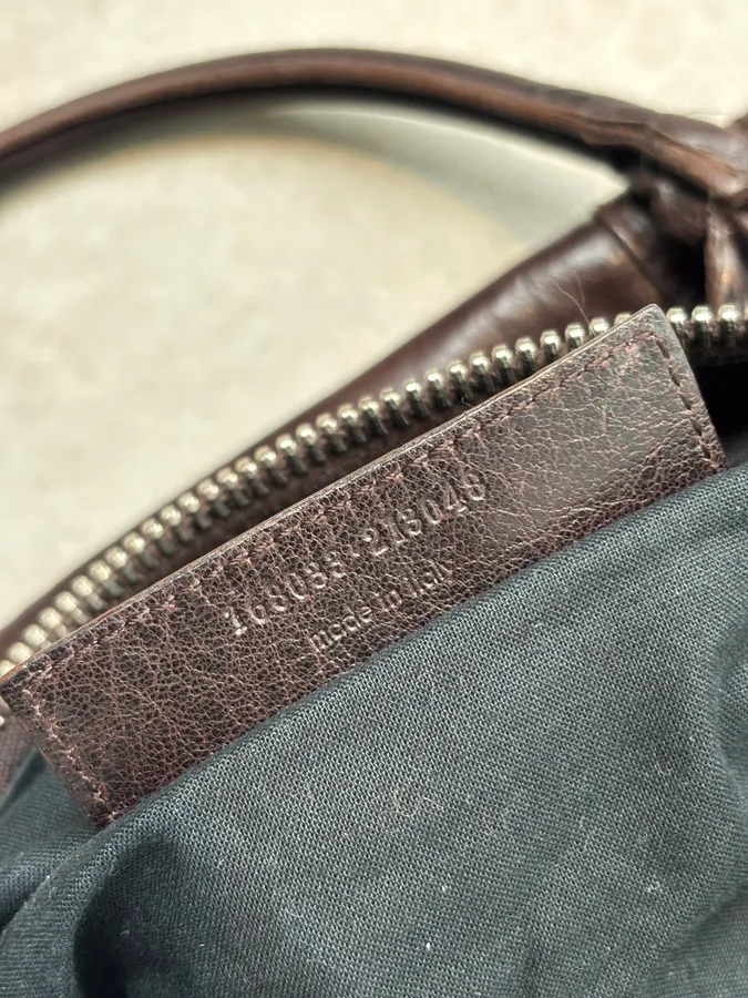 Balenciaga Motocross Giant Brown Leather Duffle Bag - Image 14