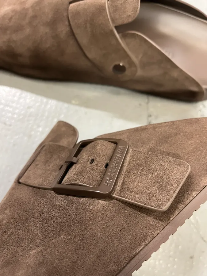 Balenciaga Sunday Light Brown Mule Shoes - Image 6