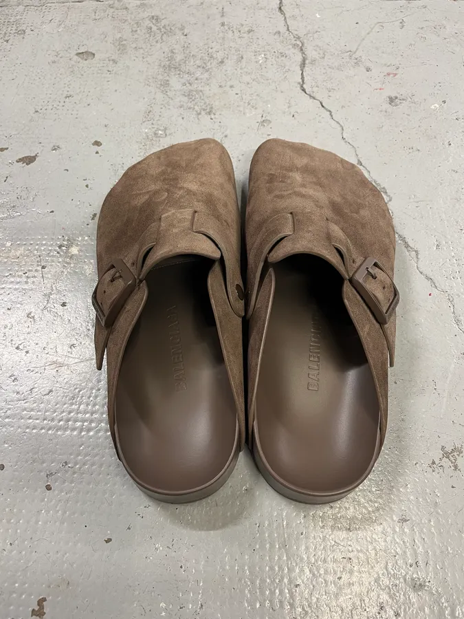 Balenciaga Sunday Light Brown Mule Shoes - Image 7