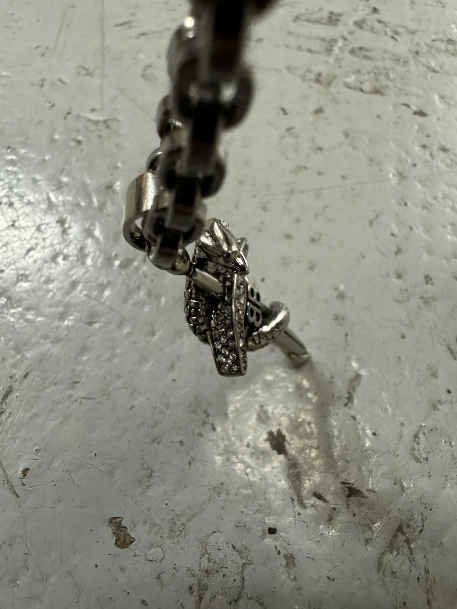 Balenciaga Sword Knight Pendant Necklace - Image 3