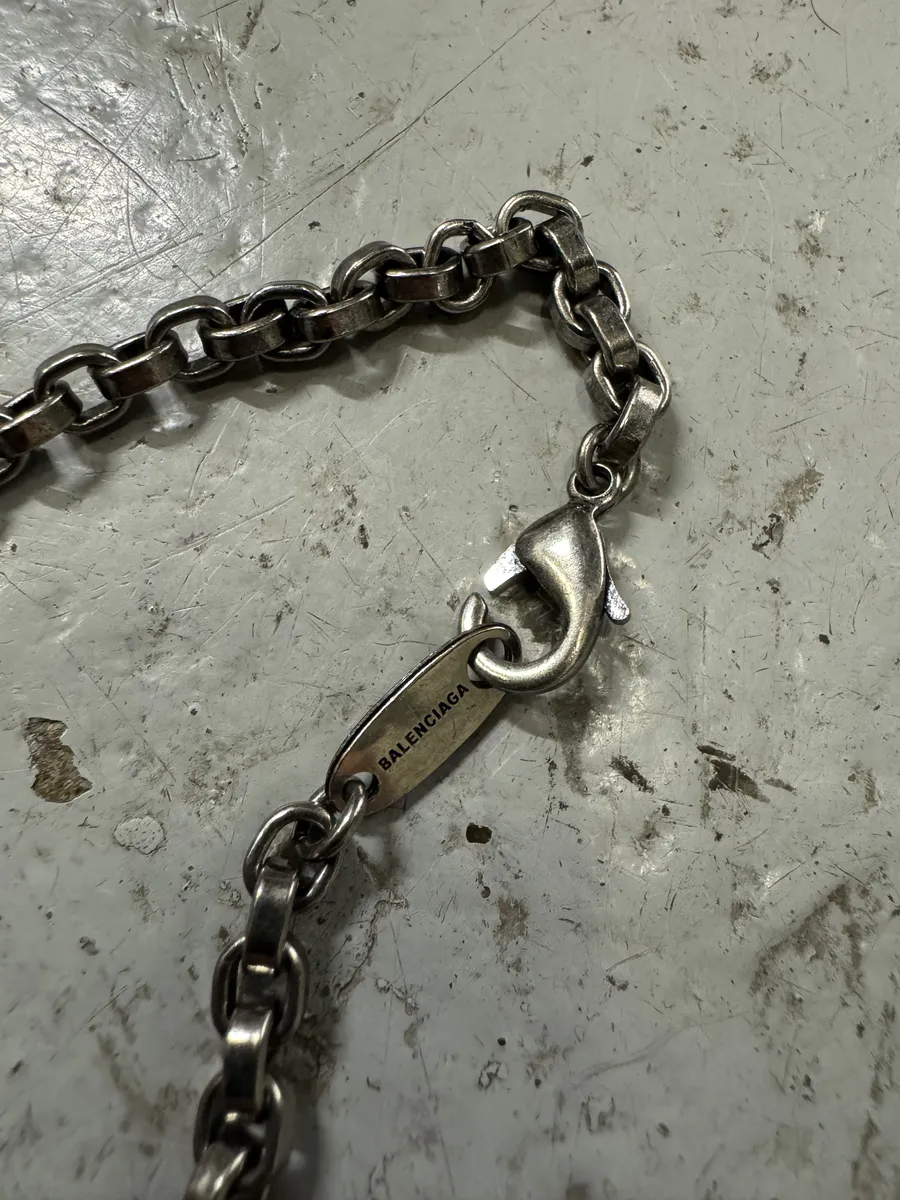 Balenciaga Sword Knight Pendant Necklace - Image 4