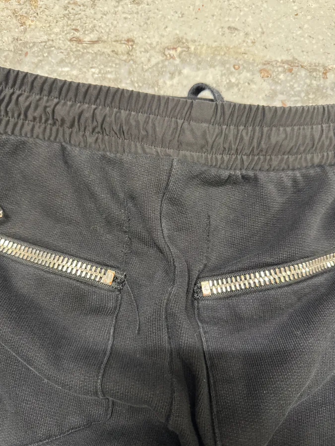 Balmain Black Avant-Garde Relaxed Joggers - Image 8