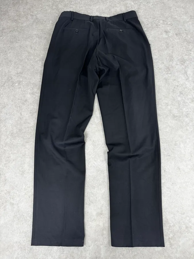 Balmain Black Wool Tailored Pants - Image 5