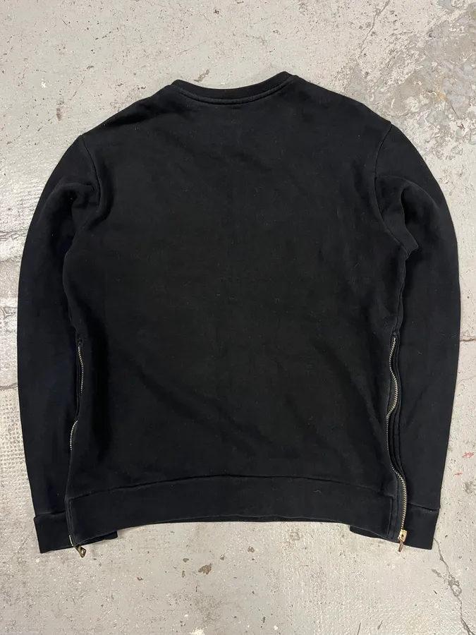 Balmain Graphic Crazy Animals Black Sweater - Image 6