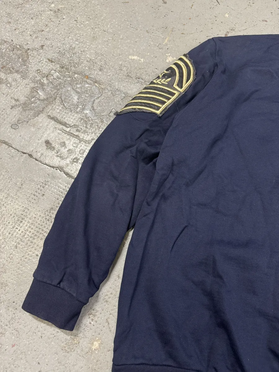 Balmain Navy Naval Captain Sweater - Image 5