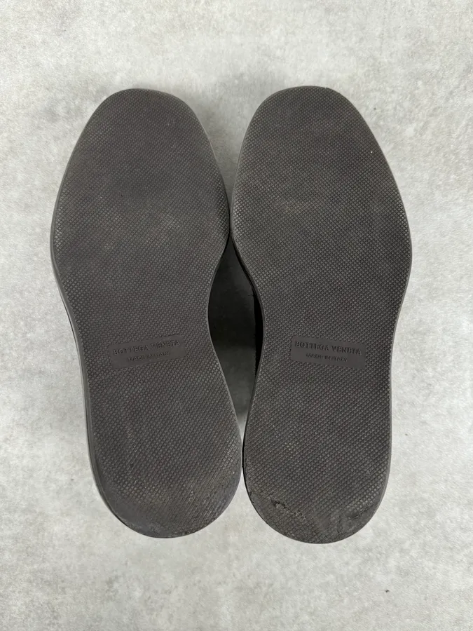 Bottega Veneta Brown Suede Derby Shoes - Image 9