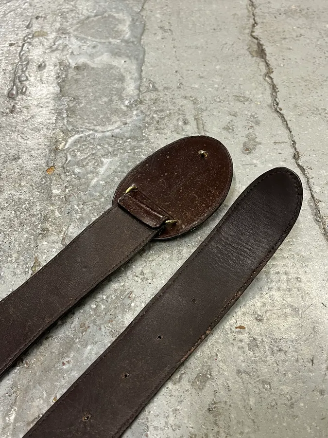 Bottega Veneta Brown Woven Leather Belt - Image 5