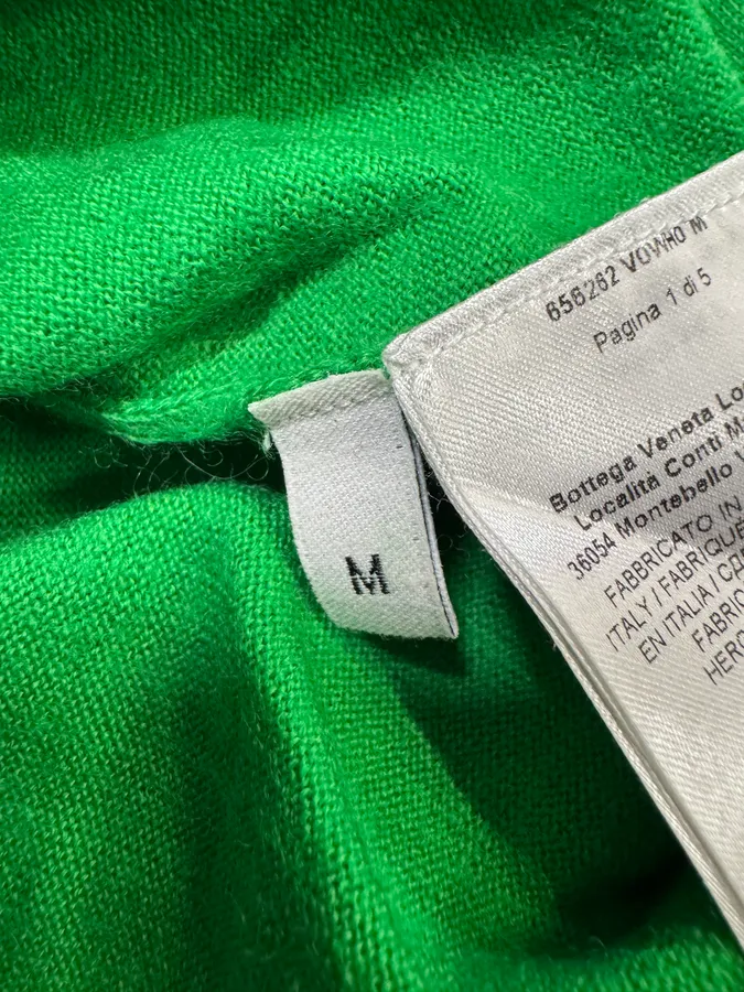 Bottega Veneta Green Uniform Sweater - Image 9