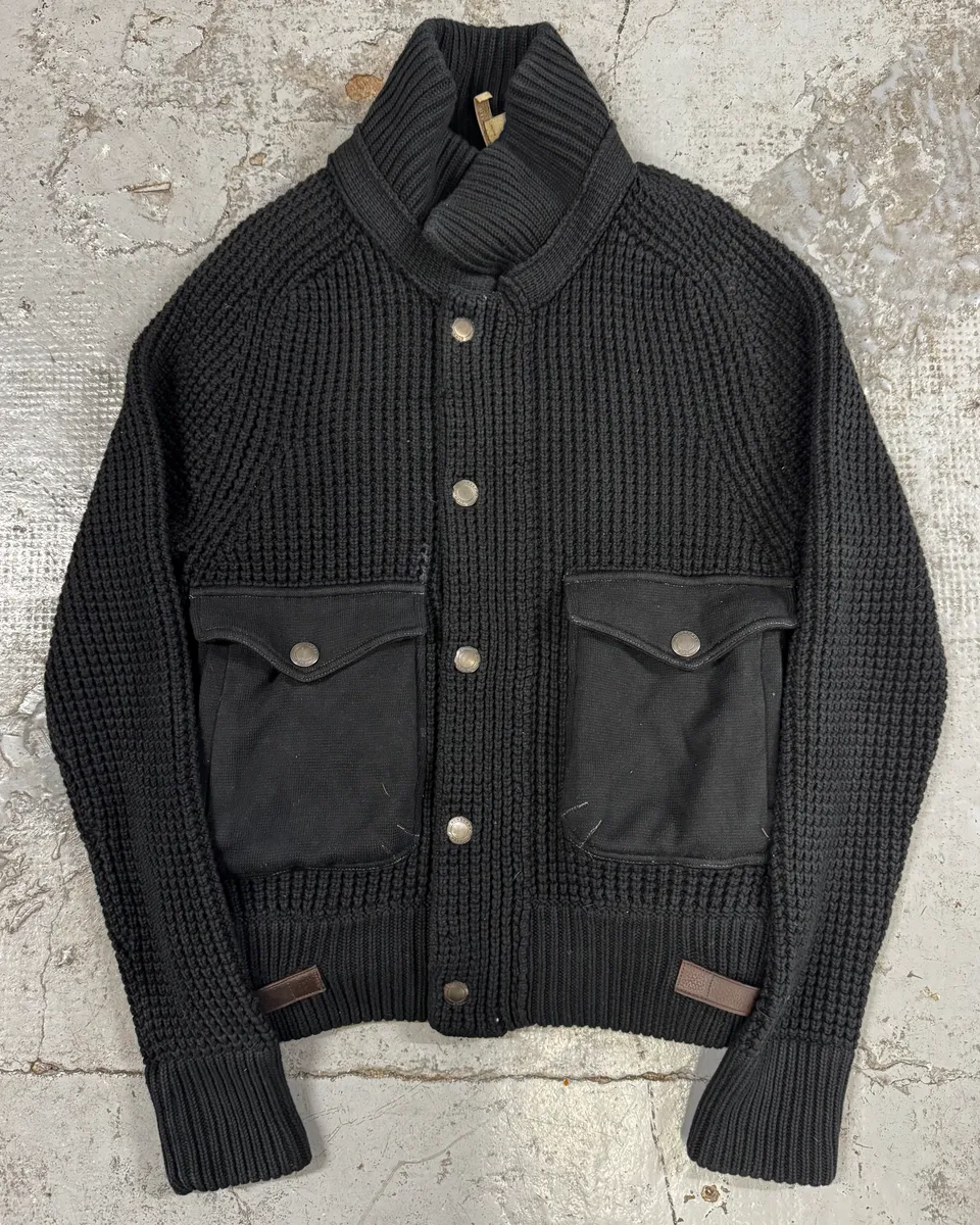 Burberry Brit Black Wool British Jacket