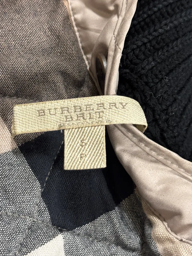Burberry Brit Black Wool British Jacket - Image 7