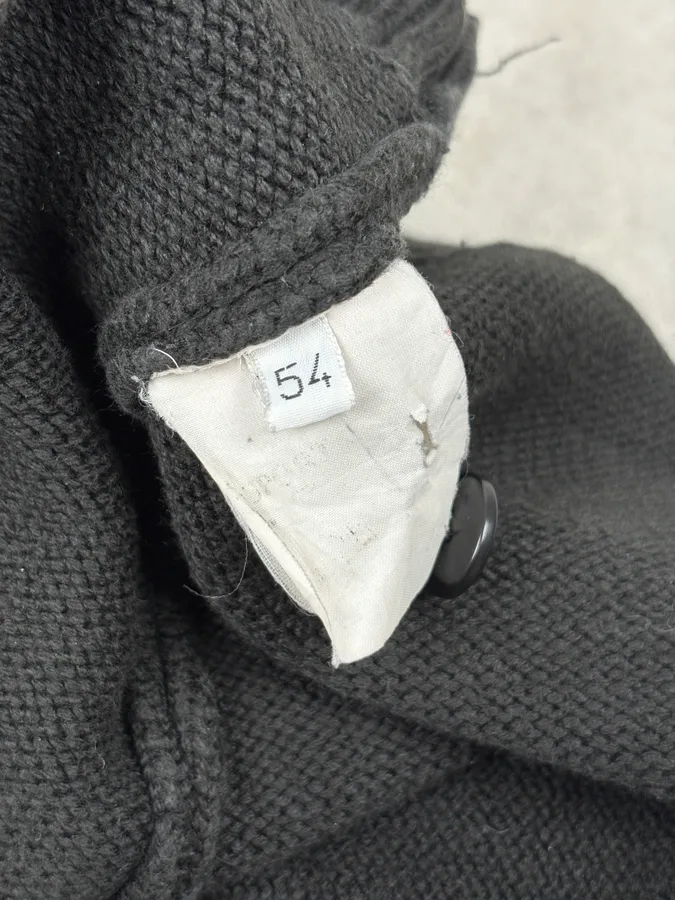 C.P. Company Brown Premium Wool Cardigan Sweater - Image 9