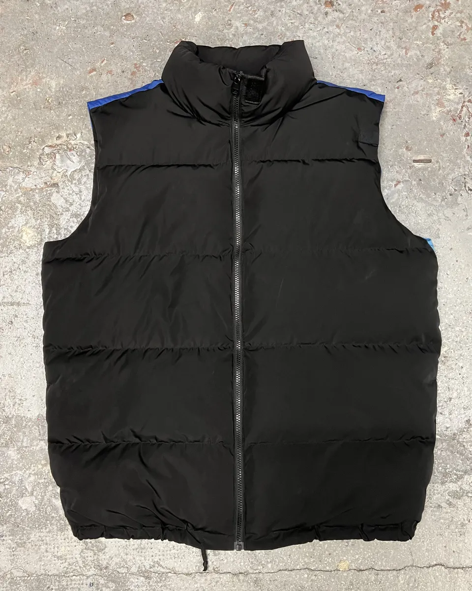 Calvin Klein 205W39NYC by Raf Simons American Landscape Black Puffer Vest - Image 2