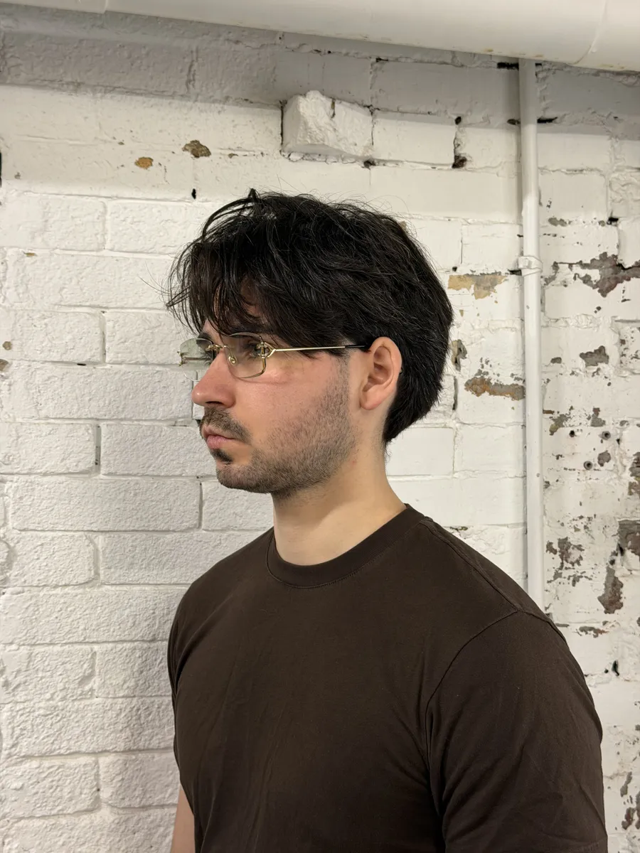 Cartier White Classy Gold Rectangle Frame Glasses - Image 6