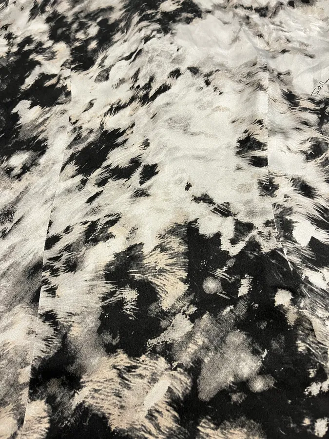Cavalli Black Obscur Cow Fur Shirt - Image 10